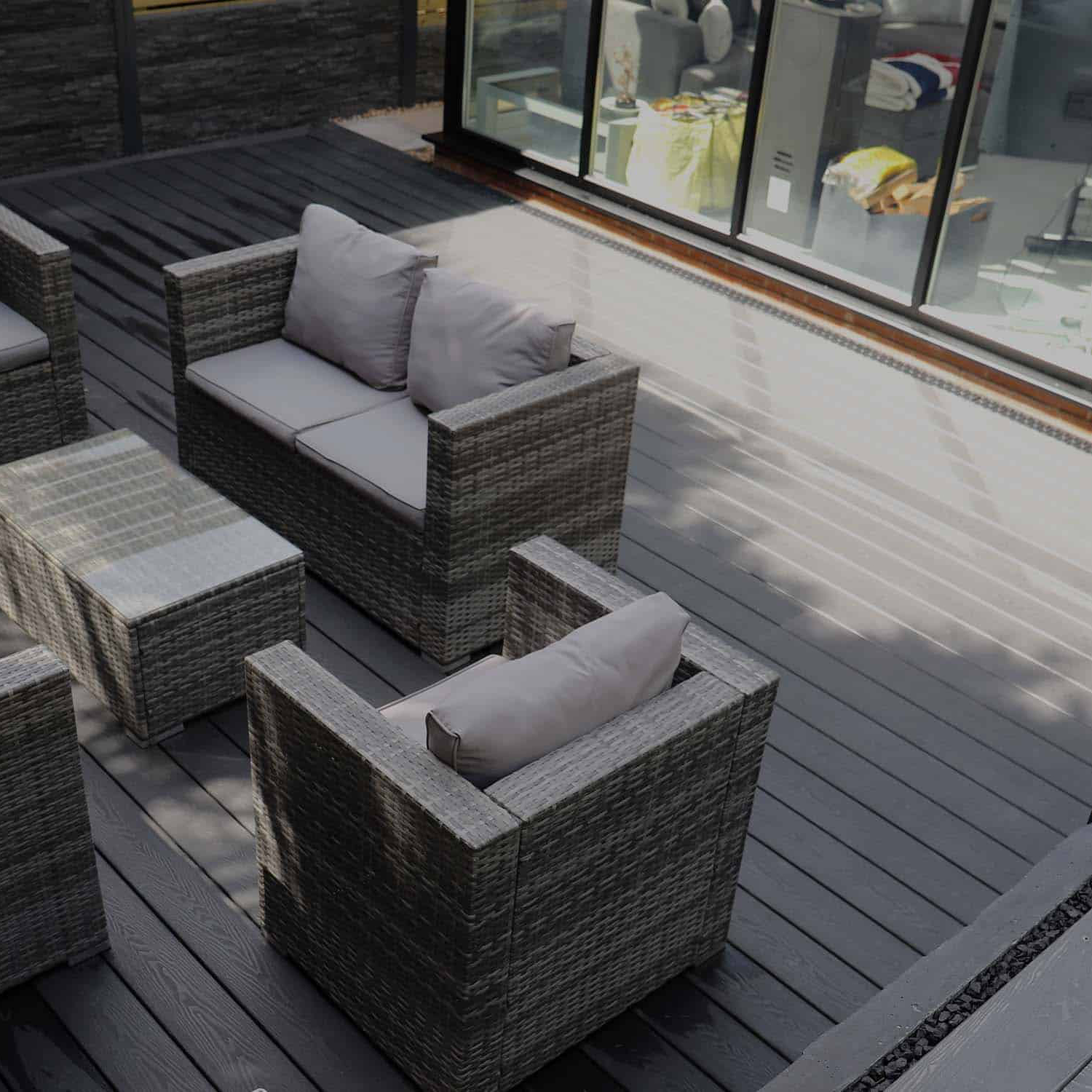 EvoTimber Core Composite Decking Charcoal