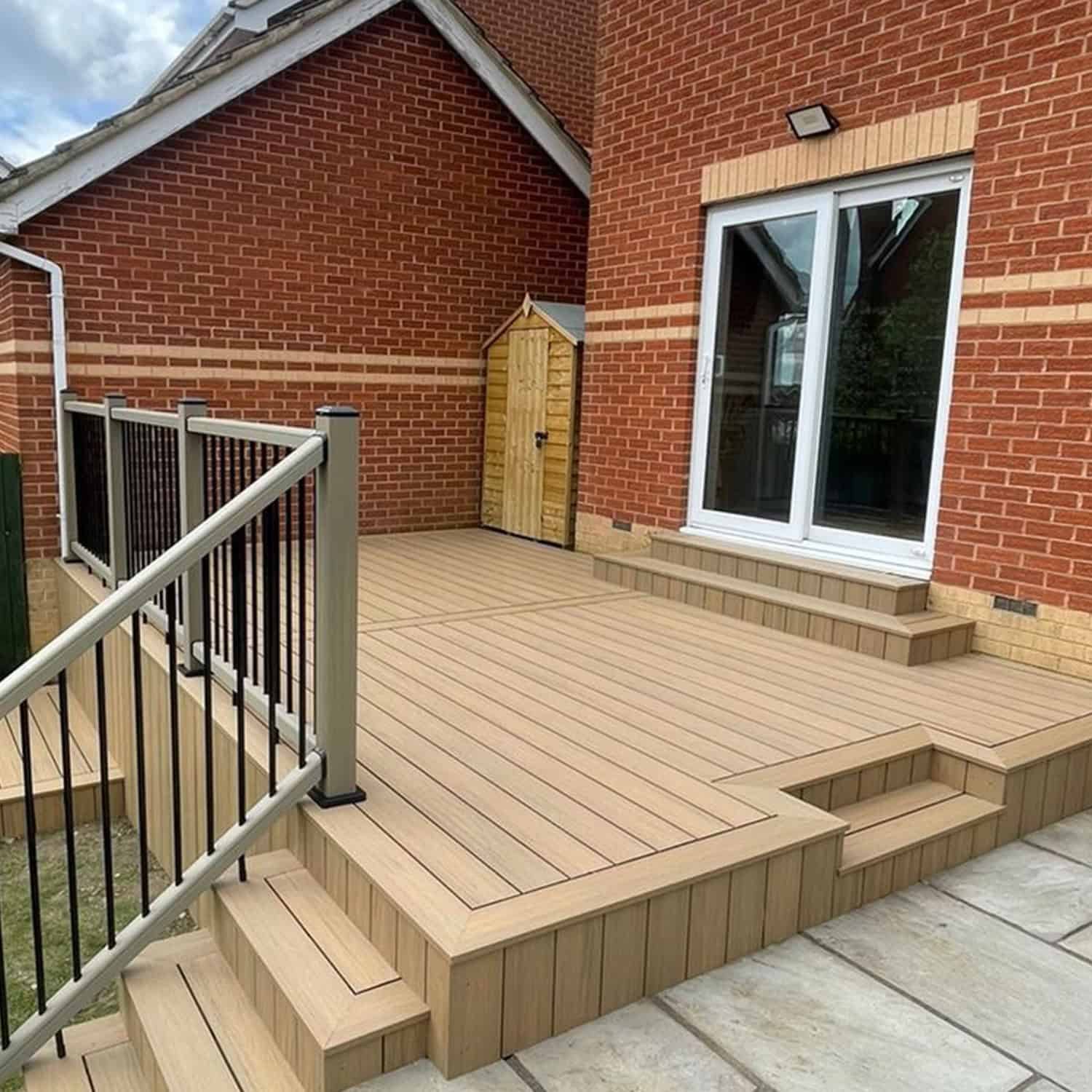Nova Composite Decking Oak